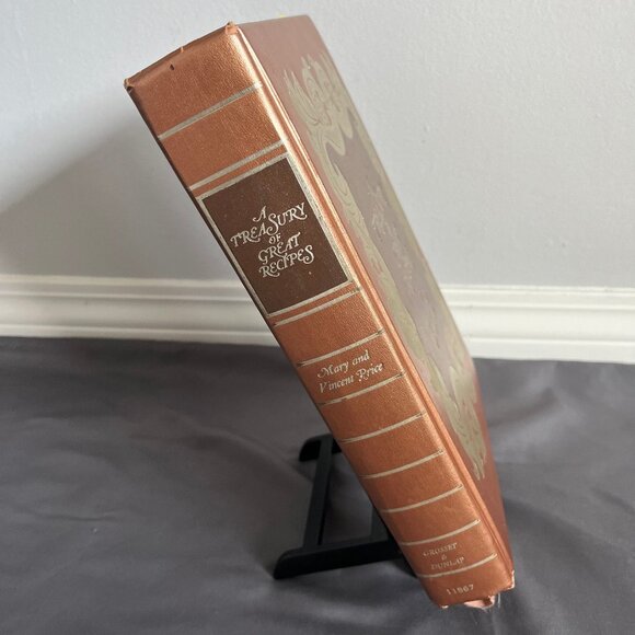 Treasury of Great Recipes Mary & Vincent Price Cookbook Kitchen Gold 1965 Chef - Picture 5 of 15